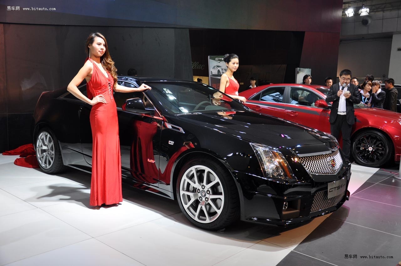 凯迪拉克cts-v coupe亮相温州车展
