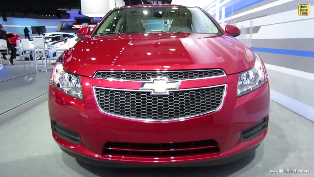 车展现场拍摄2014款雪佛兰科鲁兹外观