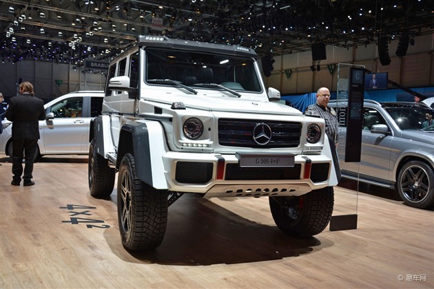 2015日内瓦车展奔驰g5004x42概念车发布