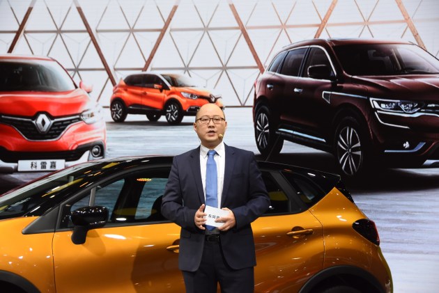 东风雷诺汽车有限公司市场销售副总裁 陈曦