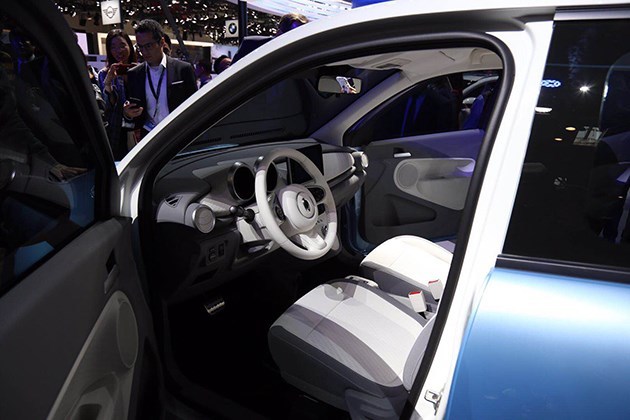 2018北京车展:长城新能源欧拉r1 外形复古可爱