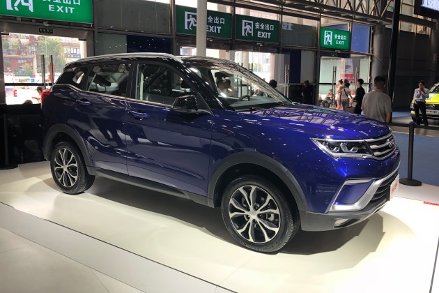 2018成都车展:野马小型suvt60亮相2018年底上市|新闻资讯 中国汽车网