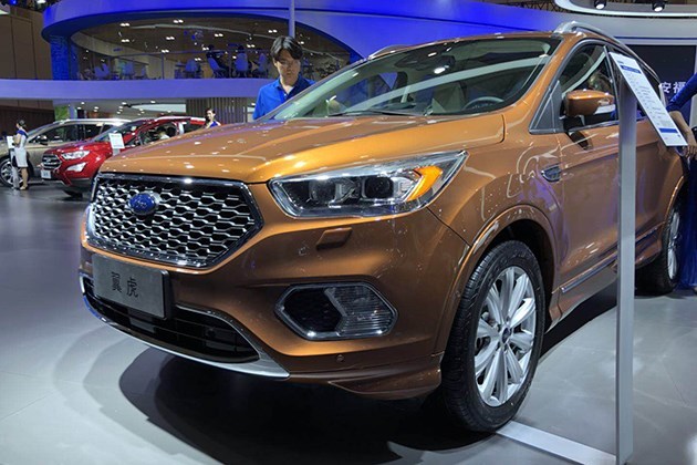 2018成都车展福特新款翼虎正式亮相细节小改