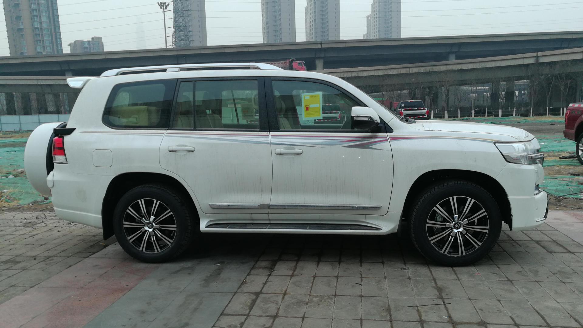 18款酷路泽4.0新款六速变速箱 中东丰田酷路泽v6