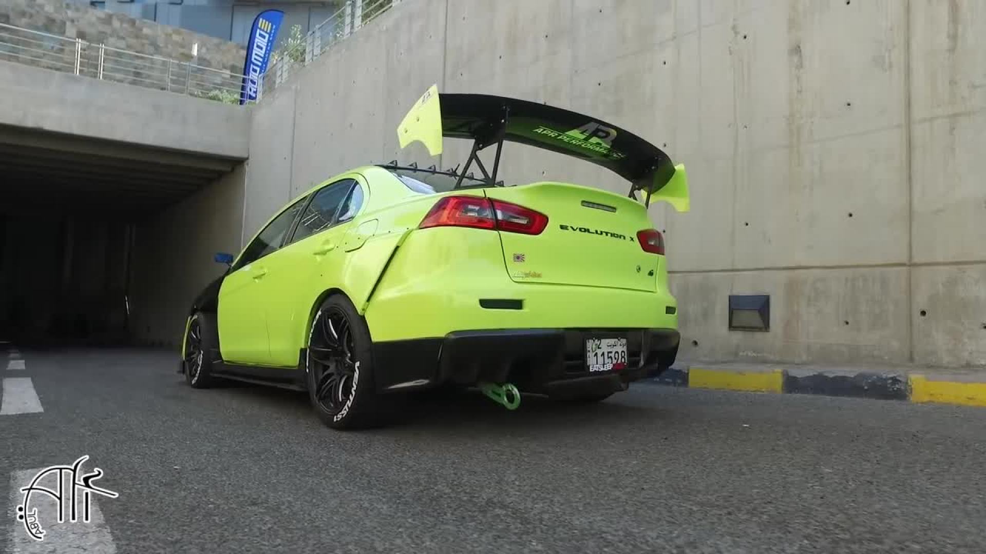 夸它帅就对了 实拍改装三菱蓝瑟evo x