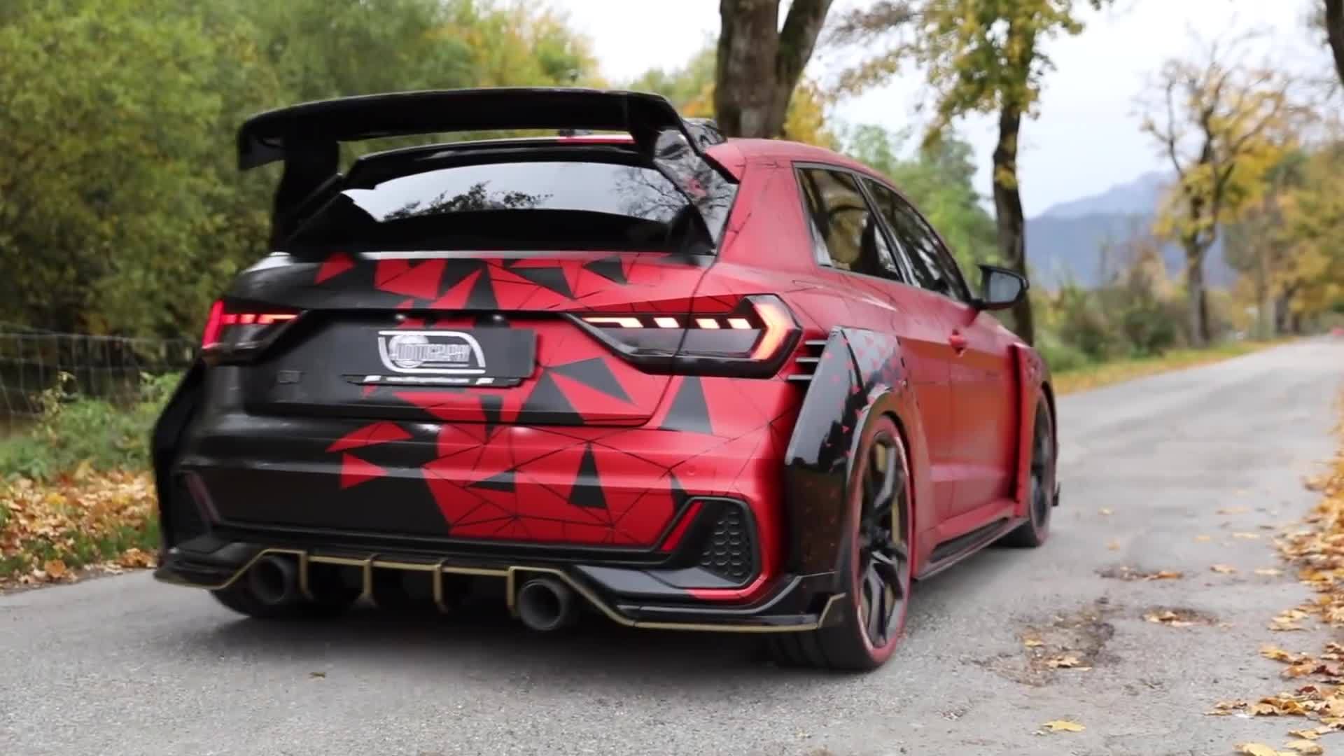 abt改装奥迪a1宽体 400匹的疯狂项目