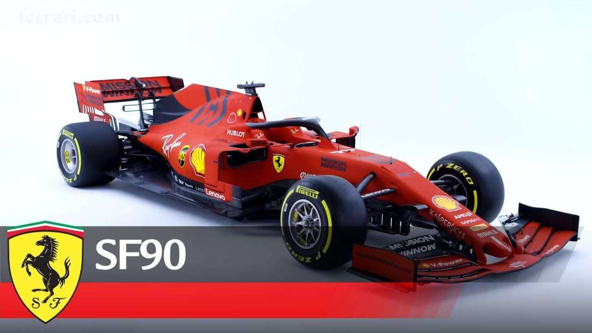 2019法拉利f1賽車sf90炫酷發佈