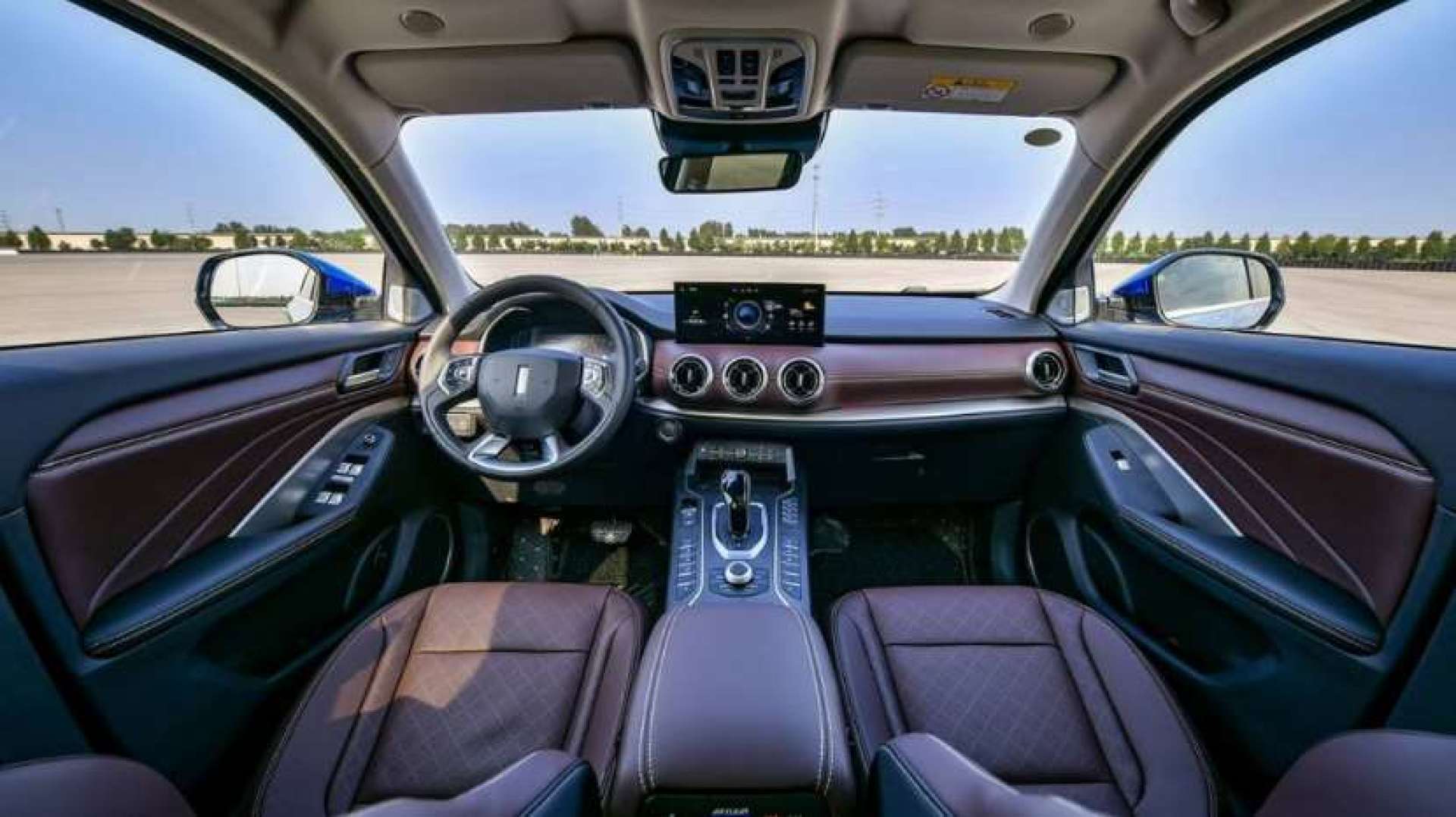 实拍新vv6内饰,中控大屏9寸变更为12.3寸!