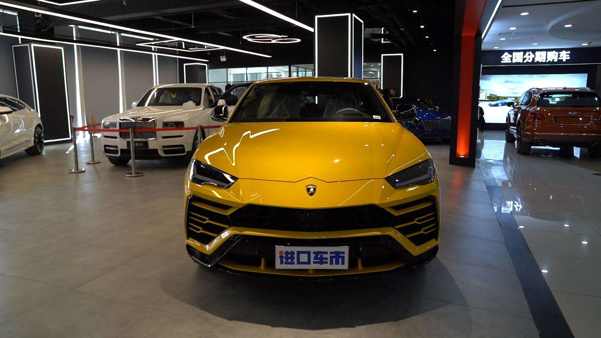 兰博基尼urus 全球第一台5座超跑suv