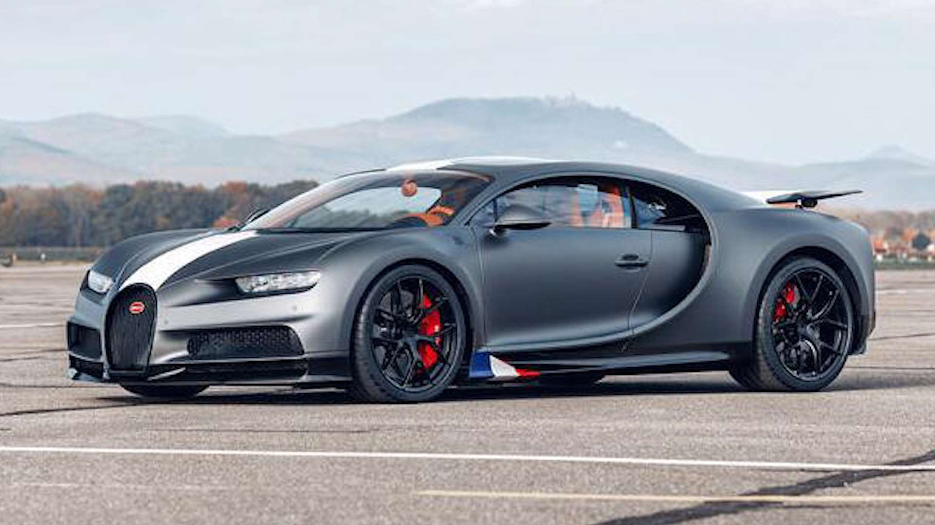 布加迪chiron特别版车型官图发布 全球限量仅20台