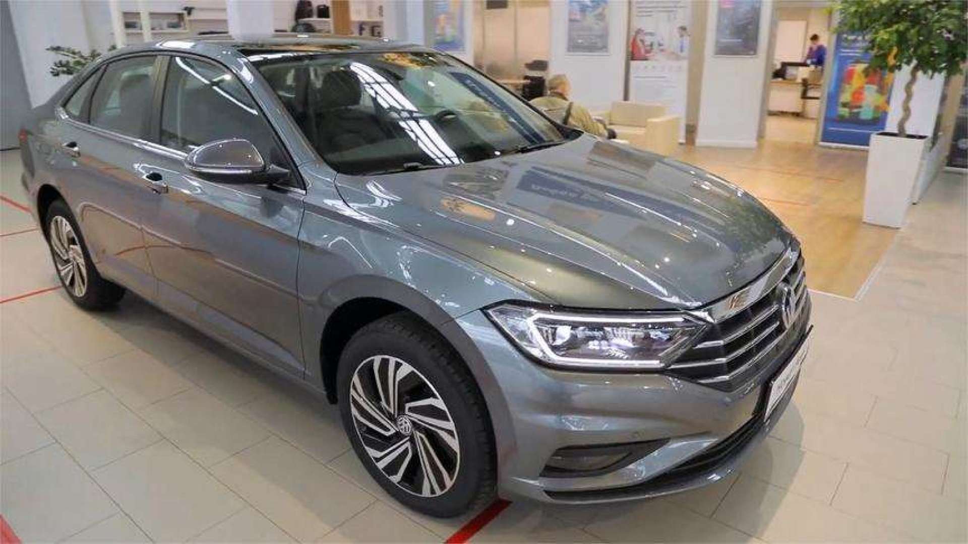 2021款大众速腾到店实拍,有这颜值和内饰