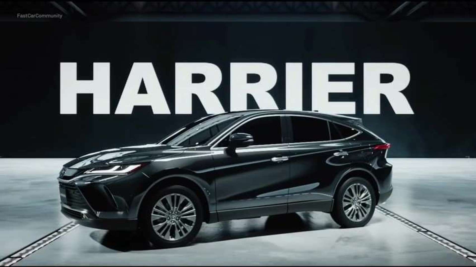 新车抢先看2021款丰田全新suv harrier特别版,这颜值太帅了