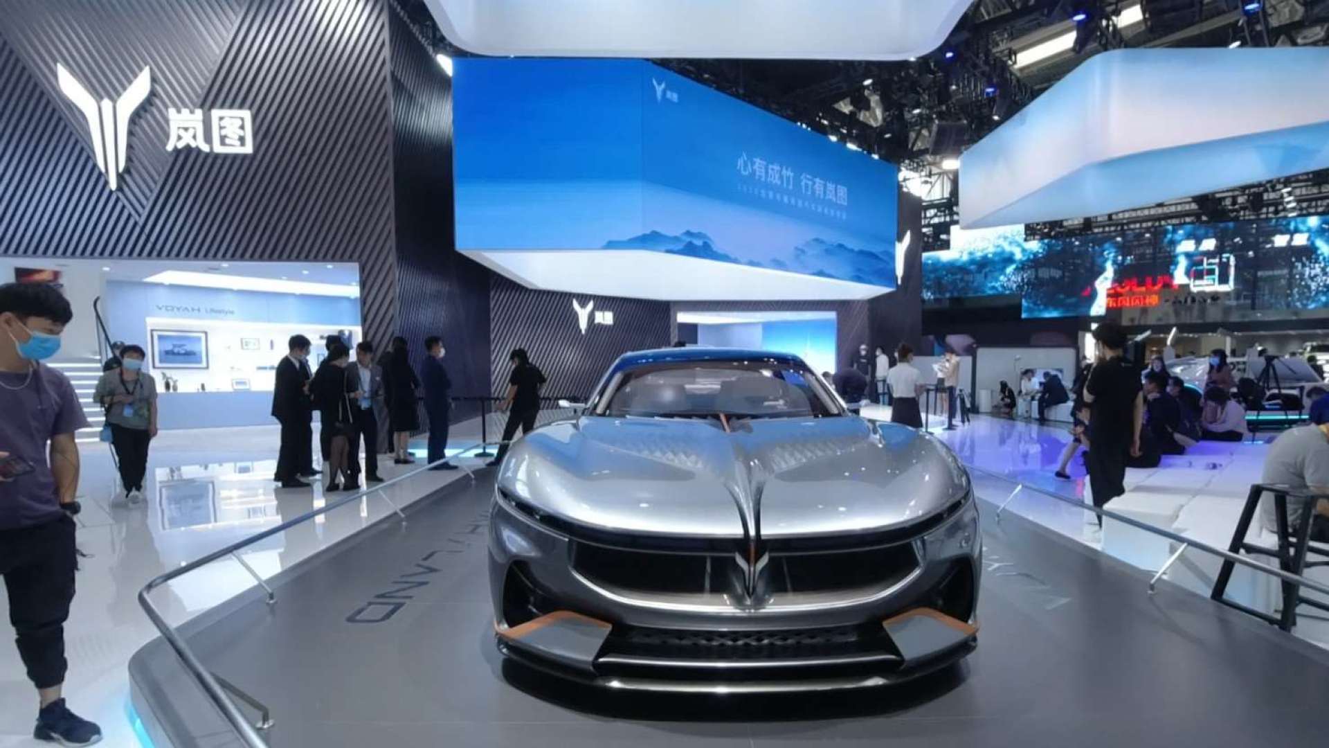 岚图概念车voyah i-land 极富未来感的高端电动车