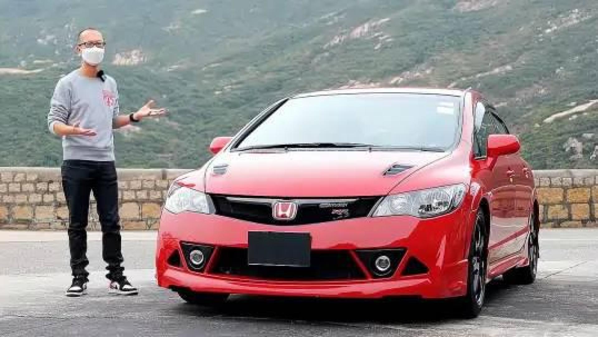「粤语中字」百万级钢炮 2021试驾本田honda fd2 mugen rr
